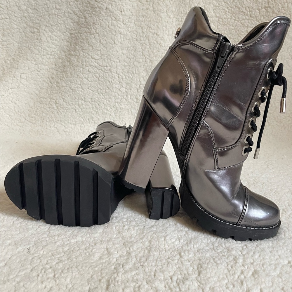 Gun Metal shoes are hard to find
